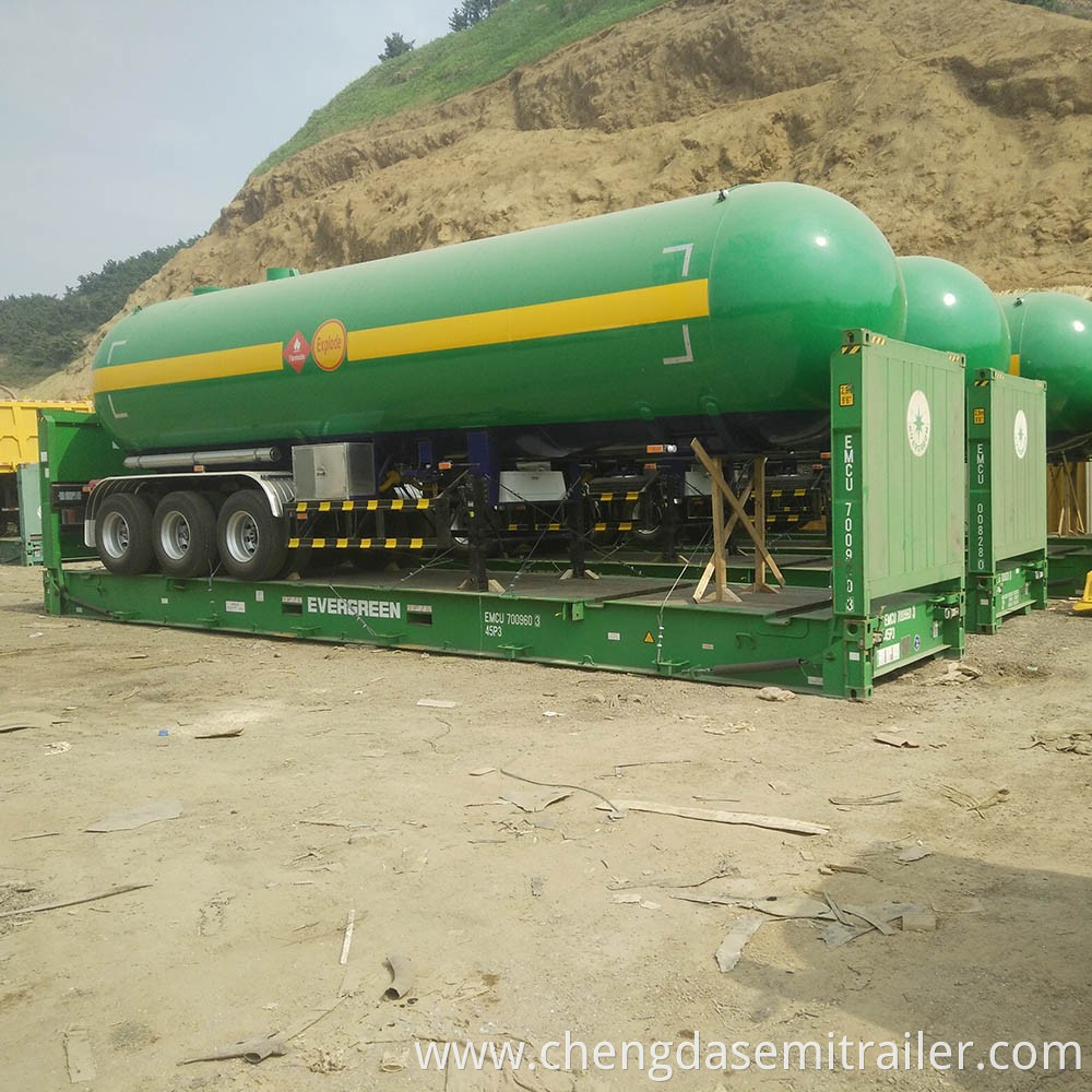 lpg gas truck trailer tank